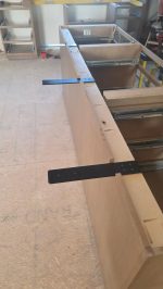 Heavy Duty Countertop Support Bracket - 1/2" Thick - Image 5